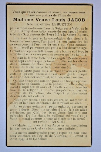Mme louis jacob - mme,