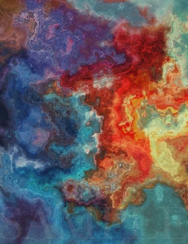 5x11 new modern abstract - 8.5x11,