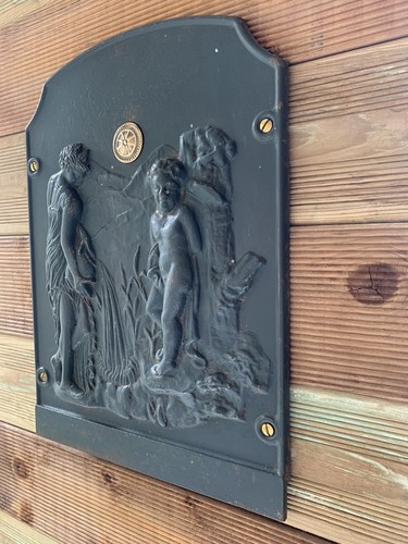 Plaque devanture fontaine - plaque,