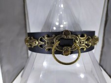 Collier ras de cou anneau