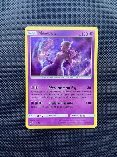 Carte pokemon mewtwo 18 - carte,