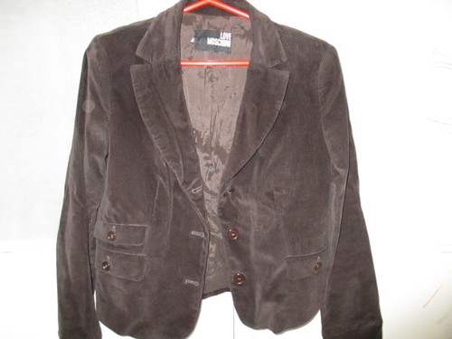 Veste velours neuve love - velours,