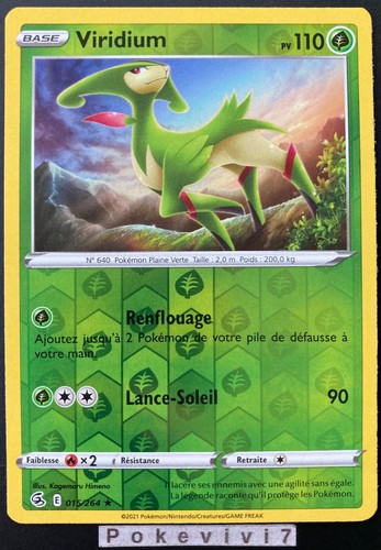 Carte pokemon viridium - pokemon,