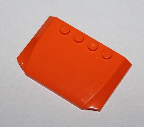 Lego capot orange wedge - capot,