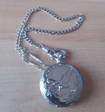 Montre Gousset à Quartz en Métal éditions Atlas Couleur Argent PILE A CHANGER !