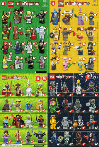 Lego minifigure serie 13 - serie,