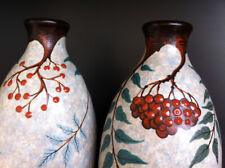 Paire de grands vases pansu en