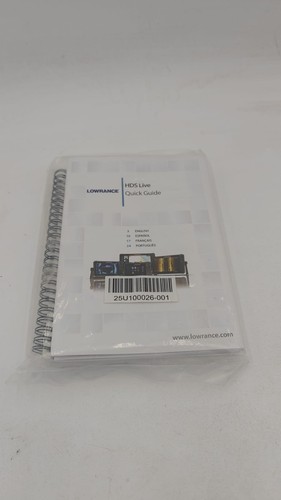 Guide lowrance hds live - lowrance,