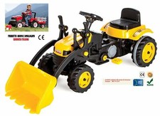 Tracteur pédales avec pelle - pédales,