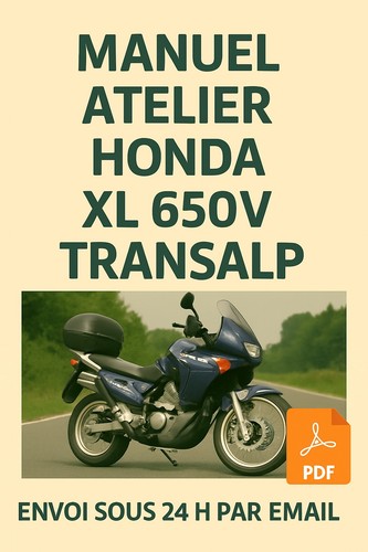 Manuel atelier honda 650v - xl,