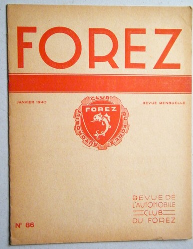 Janvier 1940 automobile club - janvier,
