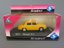D145 Solido 1827 Renault 8 S 1968 Jaune 1:43 Sixties + Boite