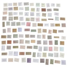  120 Pcs Gommettes Livre Fournitures De Journalisation Citations Autocollants