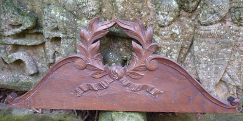 Ancien fronton armoire en - ancien, d'armoire