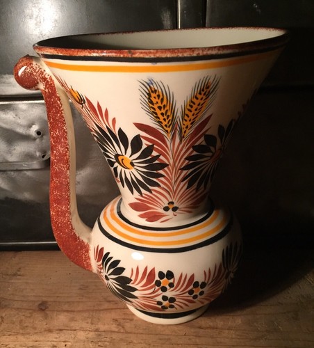 Vase ansé faïence quimper - vase,