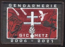 GENDARMERIE / GIC METZ 2006 2001 - CYNO CHIEN - TISSU