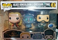 FUNKO POP  ALICE IN WONDERLAND 3 PACK DISNEY 5000 PIECES LIMITED EDITION