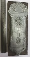 Plaque gravure westminster horloge clock uhr Uhrmacher carillon no odo 42