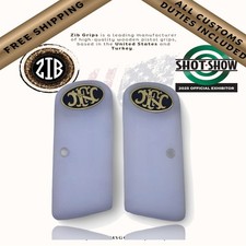 Poignées Zib série Plexi pour pistolet Browning FN1910, logo médaillon en...