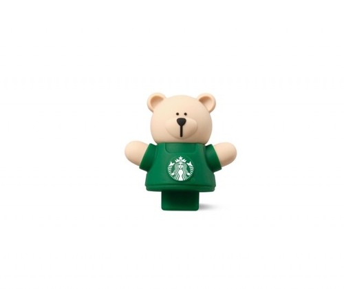 Bearista starbucks stopper - starbucks,