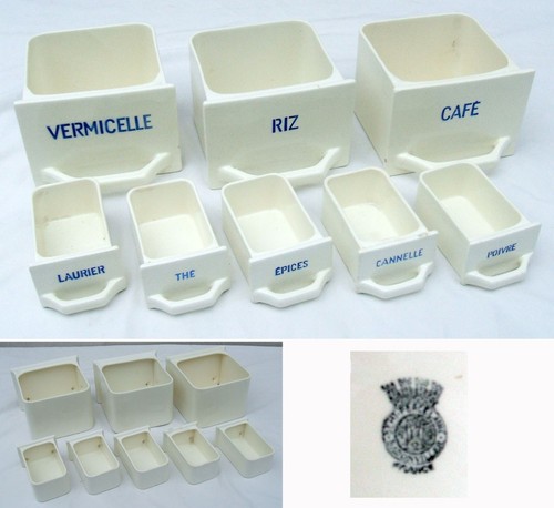 Tiroir epices porcelaine - tiroir,