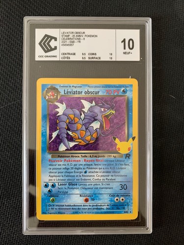 Pokémon jcc léviator obscur - léviator,