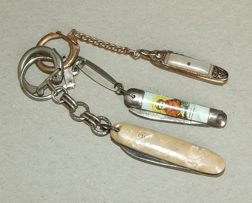Porte clés couteaux st - 3, porte-clés