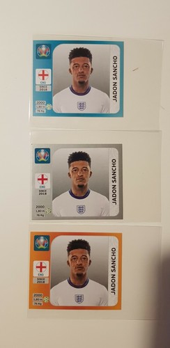 Jadon sancho panini - 3, euro