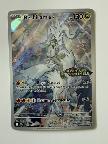 Carte pokemon reshiram n - pokemon,
