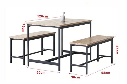Ensemble table manger - de,