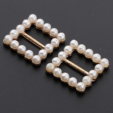 2pcs boucle de curseur de