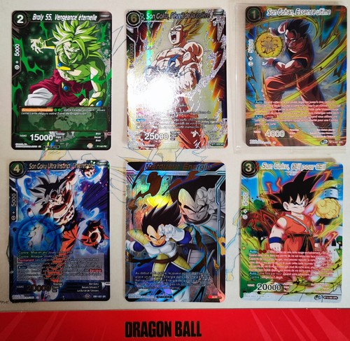 Cartes dragon ball super - cartes,