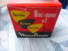 bloc rapeur numero 1 moulinex vintage