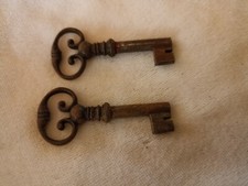 Lot De 2 Anciennes Clés De