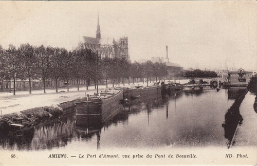 Carte postale ancienne amiens - carte,