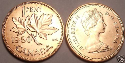 Canada 1980 uncirculated - canada,