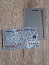 ANCIENNE  ÉTIQUETTE DE BAGAGE DE CABINE - AIR FRANCE Neuf 