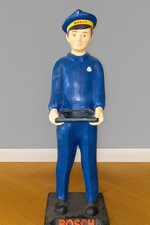 Grande statue publicitaire en