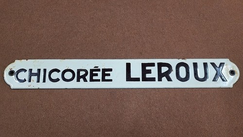 Plaque emaillee ancienne - plaque,