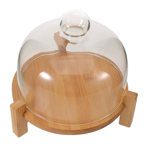 Présentoir gâteaux bambou - gâteaux,