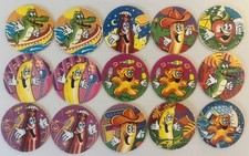 POG Bonbon Pimousse 1995 La Pie Qui Chante Lot 15 Caps Flippo Vintage Collection