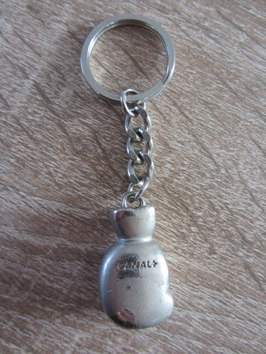 Porte clé métal canal - porte,