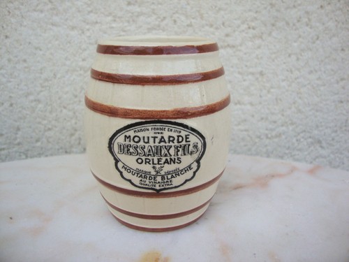 Ancien pot moutarde dessaux - à,