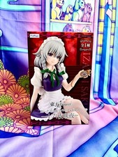 Figurine Figure Touhou Project - Izayoi Sakuya - Noodle Stopper - FuRyu - 14cm