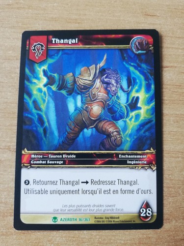Carte heros thangal azeroth - carte,