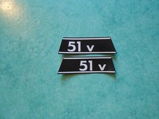 Paire autocollants boite à