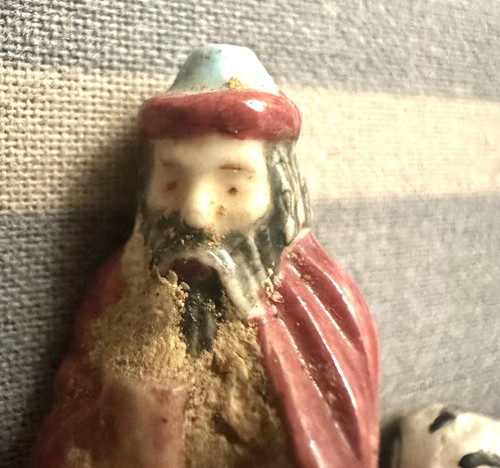 Fève roi mage crèche - fève,