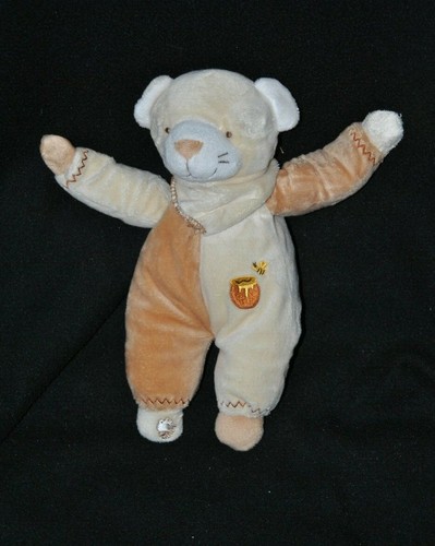 Peluche doudou ours beige - , brun