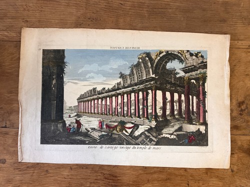 Vue optique xviiie - d'optique,