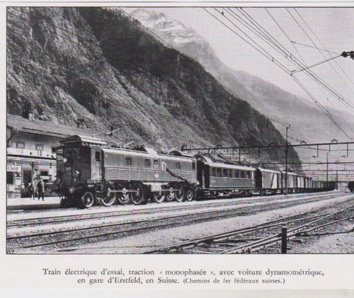 1935 suisse train - suisse,